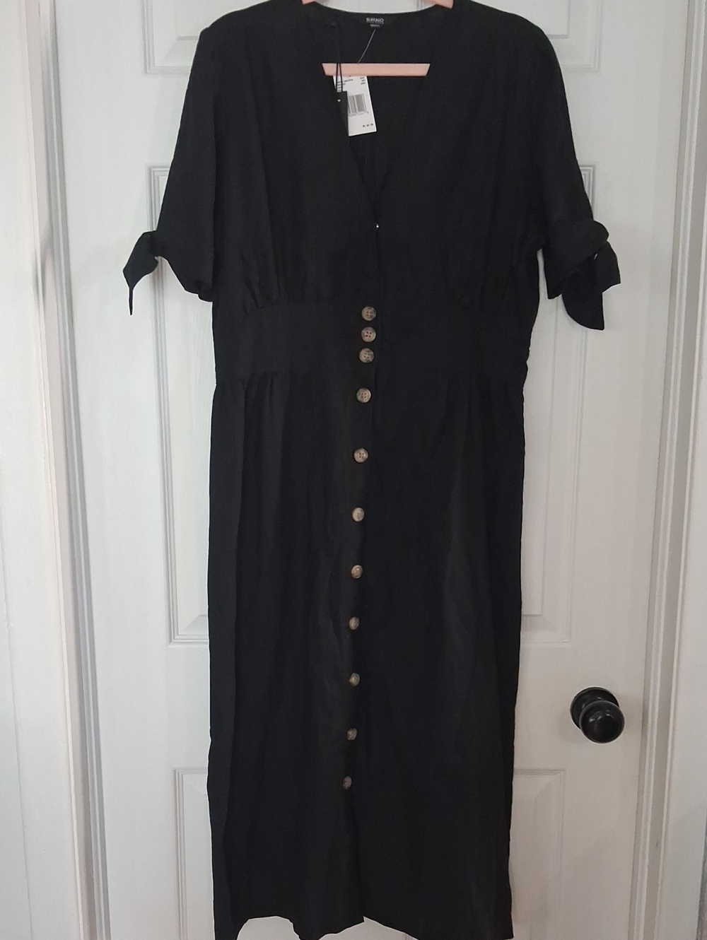Buffalo David Bitton Black Long Sleeve Dress